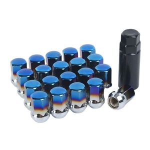 Tuercas de <span class=keywords><strong>Rueda</strong></span> 17HEX 32MM para <span class=keywords><strong>Coche</strong></span>, Camión, SUV, Tuerca de Cubo de <span class=keywords><strong>Rueda</strong></span>, Piezas de Repuesto, Accesorios D45 - Product Image 1