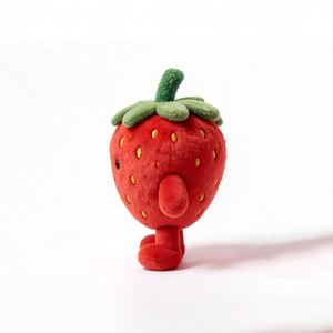 Custom Red Strawberry Plush Fruit <b>Stuffed</b> <b>Toy</b> Customize Strawberry <b>Stuffed</b> Plush <b>Toy</b> Fluffy Cute Plush Strawberry <b>Stuffed</b> <b>Toy</b> - Product Image 5