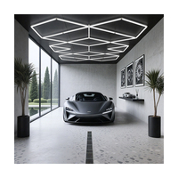 Atelier de réparation automobile, atelier de maintenance automobile, éclairage LED diamant Gonengo 6.1, éclairage de garage LED