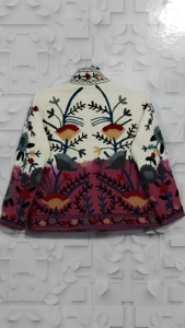 Chaqueta corta Tie Dye Suzani TNT para mujer, estilo bohemio, gitano, Crewel, ideal para festivales, regalo especial. - Product Image 5