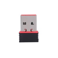 Adaptateur WiFi USB sans fil 150 Mbps avec antenne, mini carte réseau PC, dongle WiFi LAN, récepteur Ethernet LF-802EUS RTL8188FTV/ETV/EUS