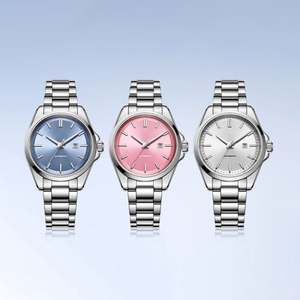 Reloj de Pulsera de Lujo al por Mayor, Reloj Automático Mecánico con Fecha para Mujer, Correas de Acero Inoxidable, Resistente al Agua - Product Image 1