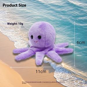 Juego de marionetas de dedo rellenas personalizadas, Mini Animal marino, juego de rol, marioneta de dedo de Animal divertido para niños, narración de cuentos - Product Image 2