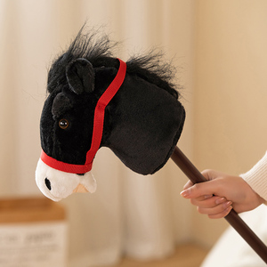 Caballo de Juguete de Peluche para Niños, Palo de Montar Unicornio, Palo de Caballo de Juguete con Regalos, ¡Gran Venta! - Product Image 2
