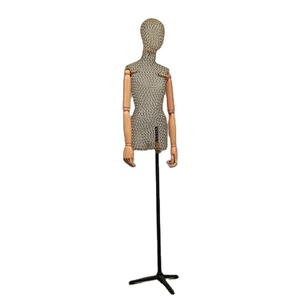 Présentoir de vitrine, vêtement pour femme à demi-corps avec bras, simple - Product Image 6