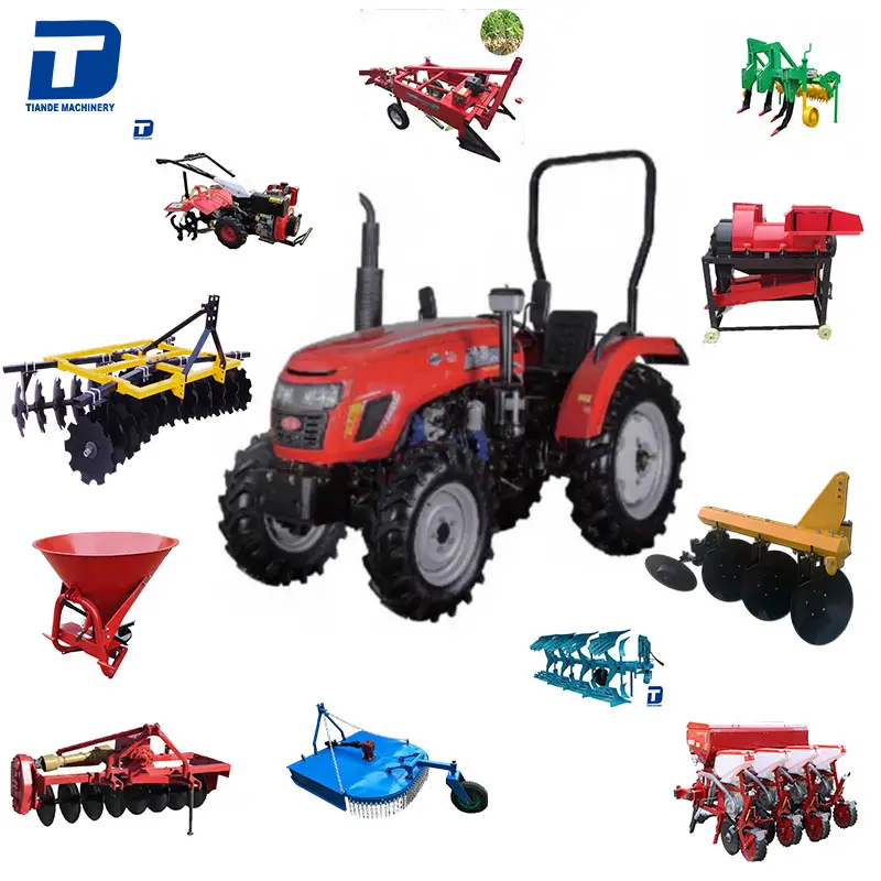 Tracteur agricole spécial 30 HP, 4 roues motrices, tracteur agricole compact diesel 4WD