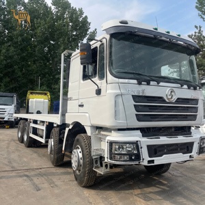 شاحنة بضائع مستعملة يورو إي شاكمان F3000 380HP 8X4 مسطحة 12 إطارات ديزل مجددة مستعملة للبيع - Product Image 5