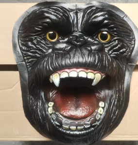 <span class=keywords><strong>Maschera</strong></span> Personalizzata di King Kong per Costume da Mascotte Gonfiabile, <span class=keywords><strong>Maschera</strong></span> di Animale Cartoonesco in Lattice Naturale per Adulti - Product Image 2