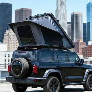 2 3 Person Waterproof Outdoor Tienda De Campaña En La Azotea Hard Shell Car Rooftop Tent For Summer For 4x4 Offroad Car Camping - Product Image 4