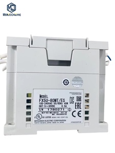 FX5U-80MT/ES PLC ตัวควบคุมลอจิกแบบตั้งโปรแกรมได้ โมดูลควบคุมระบบอัตโนมัติทางอุตสาหกรรม ตัวควบคุมแบบตั้งโปรแกรมได้ประสิทธิภาพสูง - Product Image 1