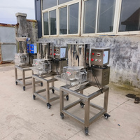 Machine automatique de fabrication de galettes de burger avec papier à burger pour la préparation de galettes de viande carrées, certification CE