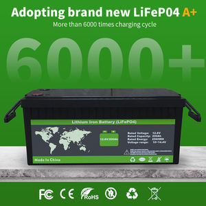 แบตเตอรี่ลิเธียมแบบกึ่งแข็งชนิด Lifepo4 ขนาด 12.8V 200Ah แบบชาร์จได้ สำหรับเก็บพลังงานแสงอาทิตย์  9000 รอบการใช้งาน เหมาะสำหรับรถบ้าน เรือ และรถกอล์ฟ - Product Image 3