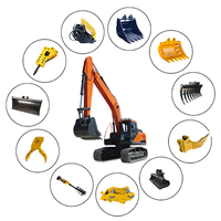 Excavatrice de vente directe d'usine Doosan Dx225lc Excavadora Big Excavator Excavador Machine avec un prix équitable