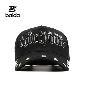 Casquette de baseball en coton personnalisée Sombrero G5 Gorras Thirty-one 31, broderie de luxe, casquette de baseball en daim incurvée - Product Image 3