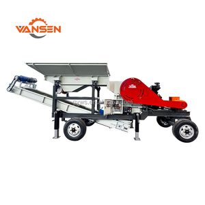 Concasseur à mâchoires industriel, machine de concassage multi-usages pour roche, minerai, béton, asphalte, équipement mobile de concassage de pierres, fourniture d'usine - Product Image 5