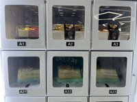 Distributeur automatique de pain de gâteau de tasse nourriture saine R290 distributeurs automatiques de refroidissement réfrigérés de casier