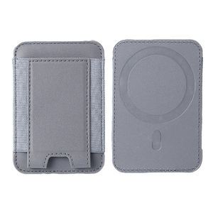 पुरुषों के लिए 2025 चुंबक वॉलेट न्यूनतम पोर्टेबल लक्जरी पोर्टेबल लक्जरी पु चमड़े के कार्ड धारक IPhone12-16 के लिए आरफिड के साथ - Product Image 2