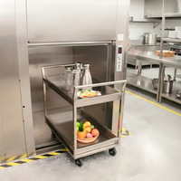 Montacargas Eléctrico Automático para Servicio de Alimentos en Restaurantes, Tipo Ventana o Piso