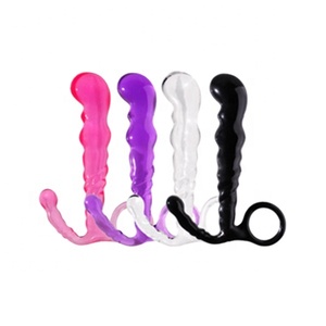 <span class=keywords><strong>Precio</strong></span> de fábrica, diferentes tamaños, sin olor, tapón de próstata TPE, Juguetes sexuales para adultos, cuentas <span class=keywords><strong>anales</strong></span> TPE baratas, masturbador Anal negro con tapón Anal - Product Image 2