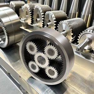 ชุดเกียร์เฟืองแพลนเนตตารี่ทำจากเหล็กความแม่นยำสูงตัวลดเฟืองปีกนกโปรไฟล์การขึ้นรูปเกลียวฟันปลอมกระปุกเกียร์ฮอบบิง - Product Image 2