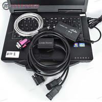 Laptop CF53 con software de diagnóstico para montacargas Linde Canbox Pathfind, herramienta de escaneo, adaptador Linde de 4 pines, Linde Canbox Doctor