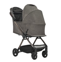 Poussette pliable légère, landau pliable, siège auto pour enfants, nourrissons, tout-petits, poussette pour nouveau-né, poussette de voyage 3 en 1