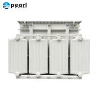 Transformateur triphasé 60Hz pour usine industrielle, monté sur socle, connexion par câble souterrain, capacité 500-2500 kVA, protection IP54