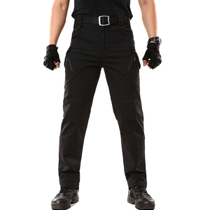 Pantalon tactique extensible en toile de coton pour homme, pantalon élastique de Combat, de randonnée, de chasse, <span class=keywords><strong>Cargo</strong></span> - Product Image 2