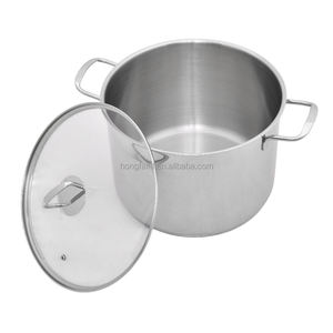 Nouvel ensemble de casseroles en acier inoxydable au design moderne pour une cuisson écologique avec cuiseur vapeur - Product Image 4