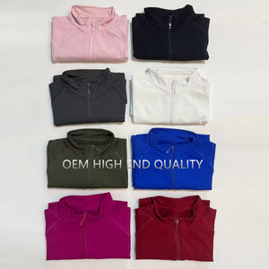 Áo khoác Zippy dành cho nữ chạy bộ dài tay Áo tập gym có khóa kéo Tập luyện năng động Thể thao Pilates Quần áo tập yoga - Product Image 5