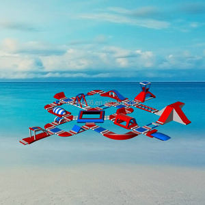 Parque Acuático Inflable Gigante Comercial para Playa, Parque Acuático Inflable Personalizado, Juguetes Flotantes, Instalaciones de Entretenimiento, Piscina para Adultos, PVC - Product Image 2