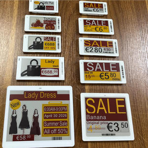 Étiquettes électroniques ESL, étiquettes de prix numériques NFC, étiquettes de prix numériques ESL EPD, affichage E Ink, étiquette électronique, étiquette de rayon électronique - Product Image 1