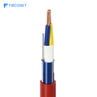 Câble d'alarme incendie Fibconet EN 50200 PH120 UTP FTP Modèle Rouge 305 mètres/Personnalisé pour certification CE RoHS