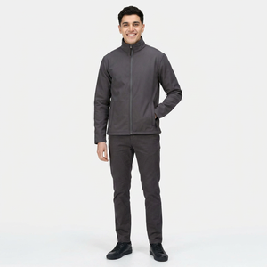 Chaqueta con Capucha de Softshell de Poliéster Personalizable para Hombre, Transpirable, Cálida, Ropa Larga de Invierno, Estilo Urbano, Precio Promedio - Product Image 1
