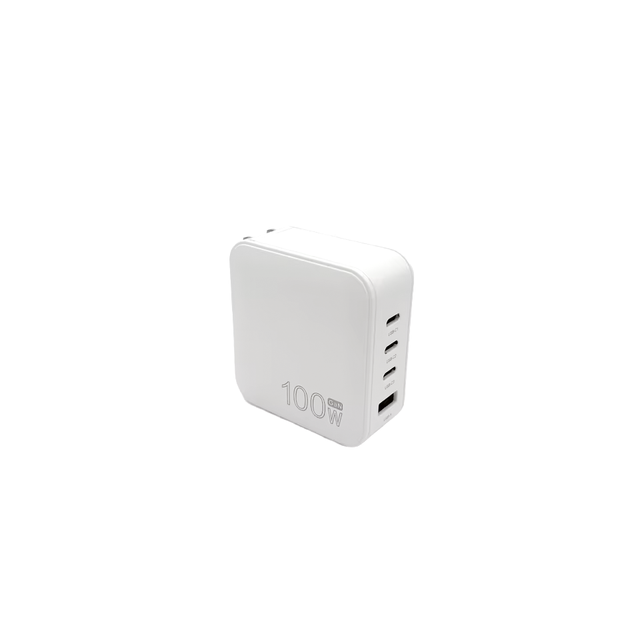 New Product GaN Technology 100W 4 Ports Fast Charger  3C1A  Wall Charger for Mobile Phone/laptop