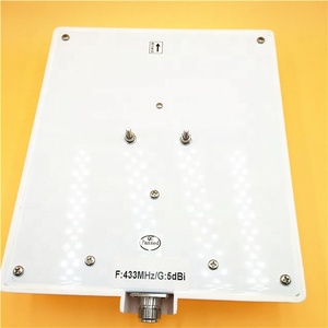 Antena Exterior/Interior de Montaje en Pared Plana Blanca de 25*22*5cm, 400-480mhz, 433MHZ, Ganancia de 5dbi - Product Image 3