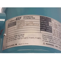 Medidor de Flujo Electromagnético Original Yokogawa AXF005C ADMAG DN5 de Alta Precisión IP67 4-20mA HART para Líquidos Químicos, Lodos y Aguas Residuales