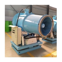 Machine à brouillard professionnelle Blue Ocean certifiée CE/EPA LHW-80, ventilateur à jet 30KW, spécialisée pour l'élimination des poussières industrielles, livraison gratuite