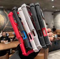 Étui de téléphone antichoc à double couleur contrastée pour iPhone 18 Pro Max, dos transparent en PC, pare-chocs souple en TPU, protection anti-chute