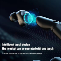 Nouveau produit de conception TWS S8 écouteurs sans fil mini écouteurs LED écouteurs d'affichage de puissance