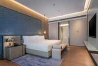 Ensemble de meubles de chambre à coucher d'hôtel Hilton, panneaux en bois modernes de haute qualité, pour hôtels 5 étoiles, villas, appartements et stations balnéaires