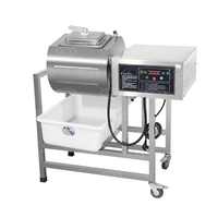 Mélangeur rotatif à mariner pour poisson et poulet QDMECH, haute productivité, machine à mariner sous vide hexagonale pour viande