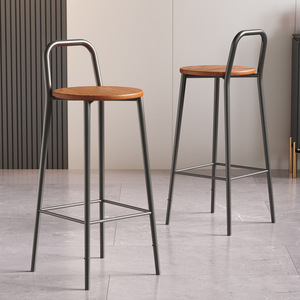 <span class=keywords><strong>Chaise</strong></span> de designer en <span class=keywords><strong>fer</strong></span> <span class=keywords><strong>forgé</strong></span> de style américain avec dossier, luxe léger, moderne et simple, <span class=keywords><strong>prix</strong></span> de gros pour la maison - Product Image 2