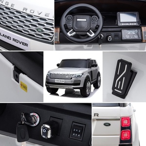 Voiture électrique à batterie 12V Land Rover sous licence, double siège, quatre roues, télécommande, SUV, voiture à monter pour enfants de 2 à 7 ans - Product Image 3