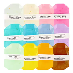 Handmade Tự Nhiên Thuần Chay Tắm Hữu Cơ Xà Phòng Chất Lượng Cao Vitamin C Khoáng Sản Làm Trắng Tắm Cleaner Nhãn Hiệu Riêng Kim Cương Xà Phòng - Product Image 1
