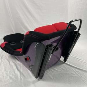 TRAPLY 2 pezzi nuovo sedile da corsa flash con secchio in fibra di vetro su un lato con doppio scivolo - Product Image 6