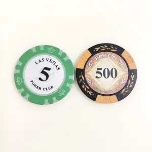 Customize Casino Entertainment Plastic Professional Premium Clay EPT Custom Ceramic Poker Chips