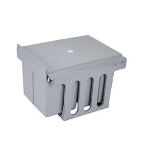 SHUNDA006 Contenedores de Basura Extraíbles <span class=keywords><strong>para</strong></span> Mueble de Cocina 15L*2 - Product Image 6