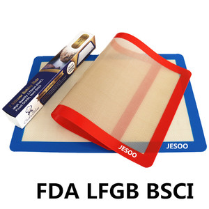 0002-1 tái sử dụng Silicone Baking <span class=keywords><strong>Mat</strong></span>, tùy chỉnh Silicone Baking <span class=keywords><strong>Mat</strong></span> thích hợp cho nướng bánh mì, <span class=keywords><strong>pizza</strong></span>, cookies, Macarons, vv. - Product Image 4