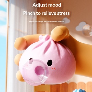 Peluche viral de rebote lento con forma de bollo al vapor, juguete de apretar musical creativo para alivio del estrés y descompresión para estudiantes - Product Image 2
